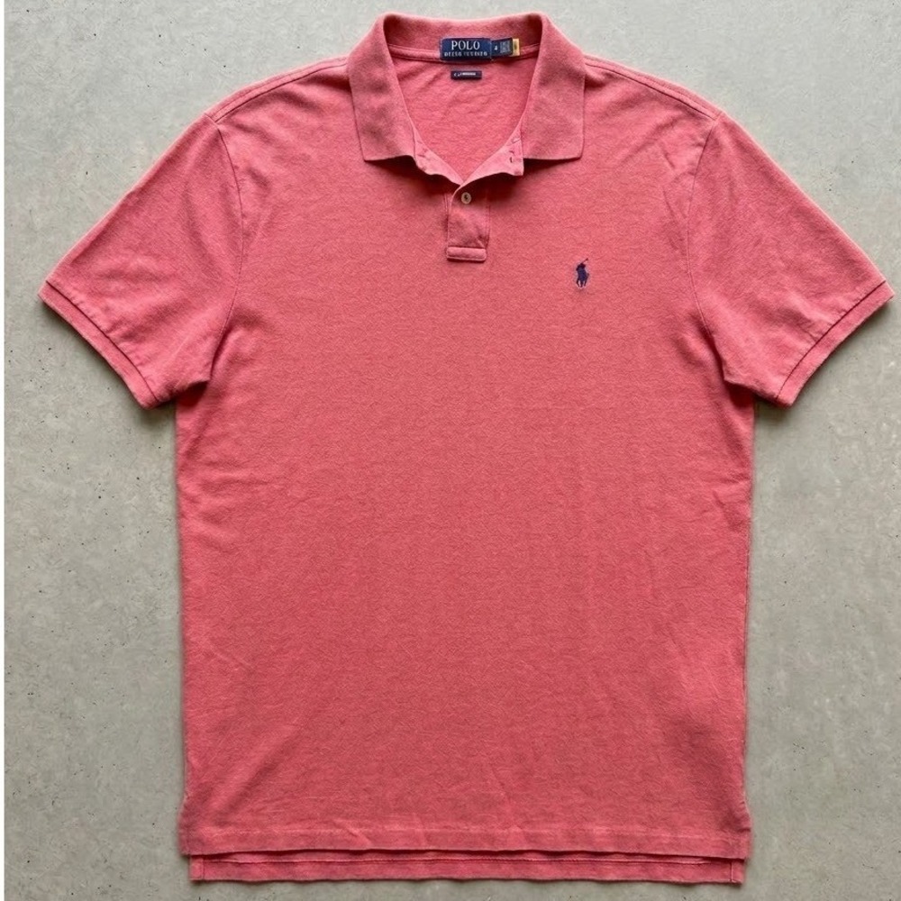 Ralph Lauren‎ Polo XXL Light Red Preppy Classic Fit Light Red